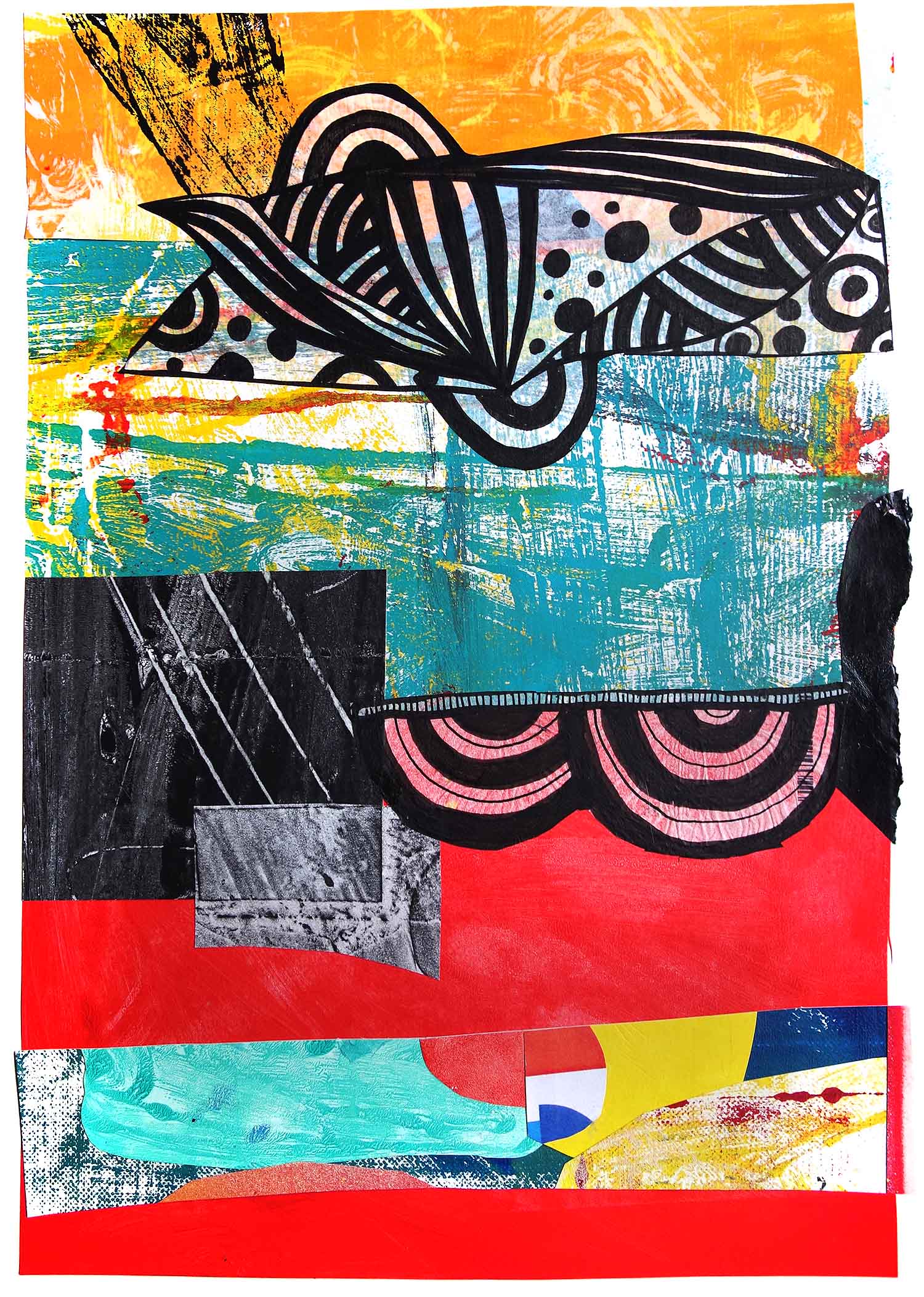 Paysage Collage Eric Meyer Artworks