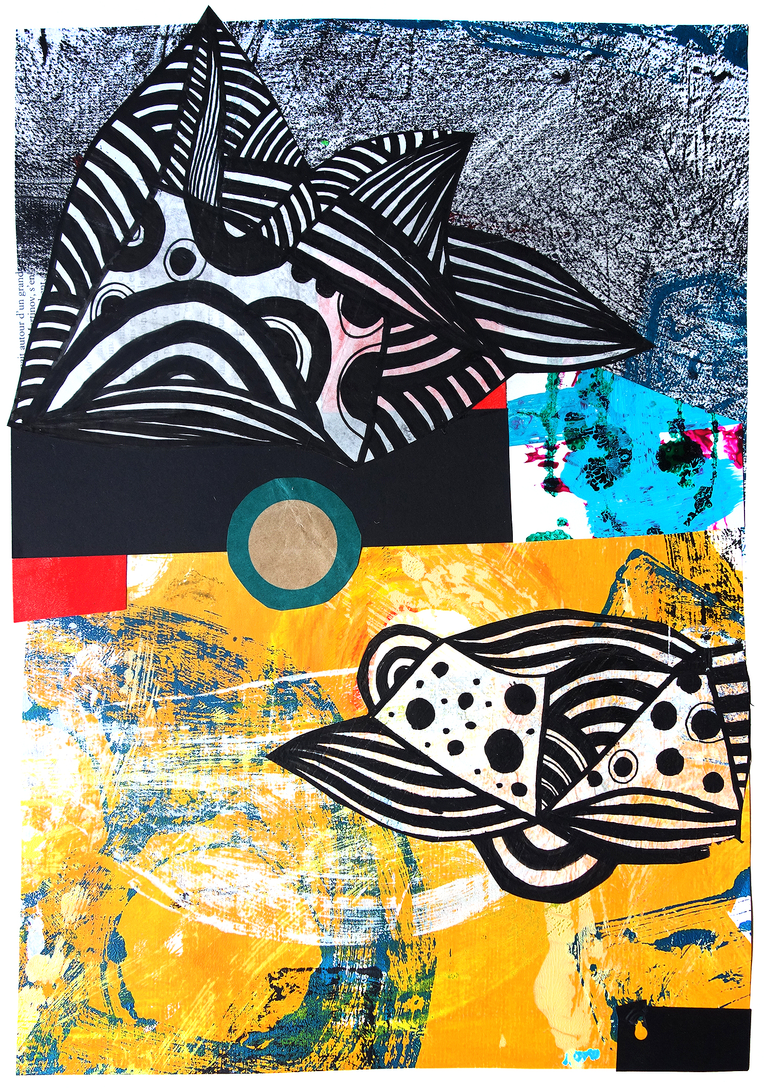 Paysage Collage Eric Meyer Artworks