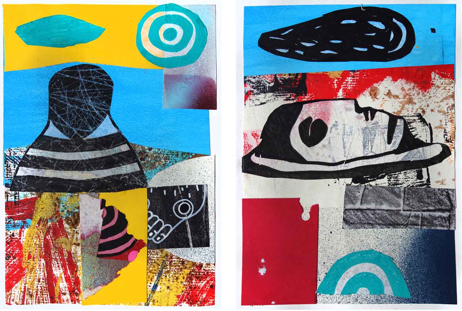 Petits formats Collage Eric Meyer Artworks