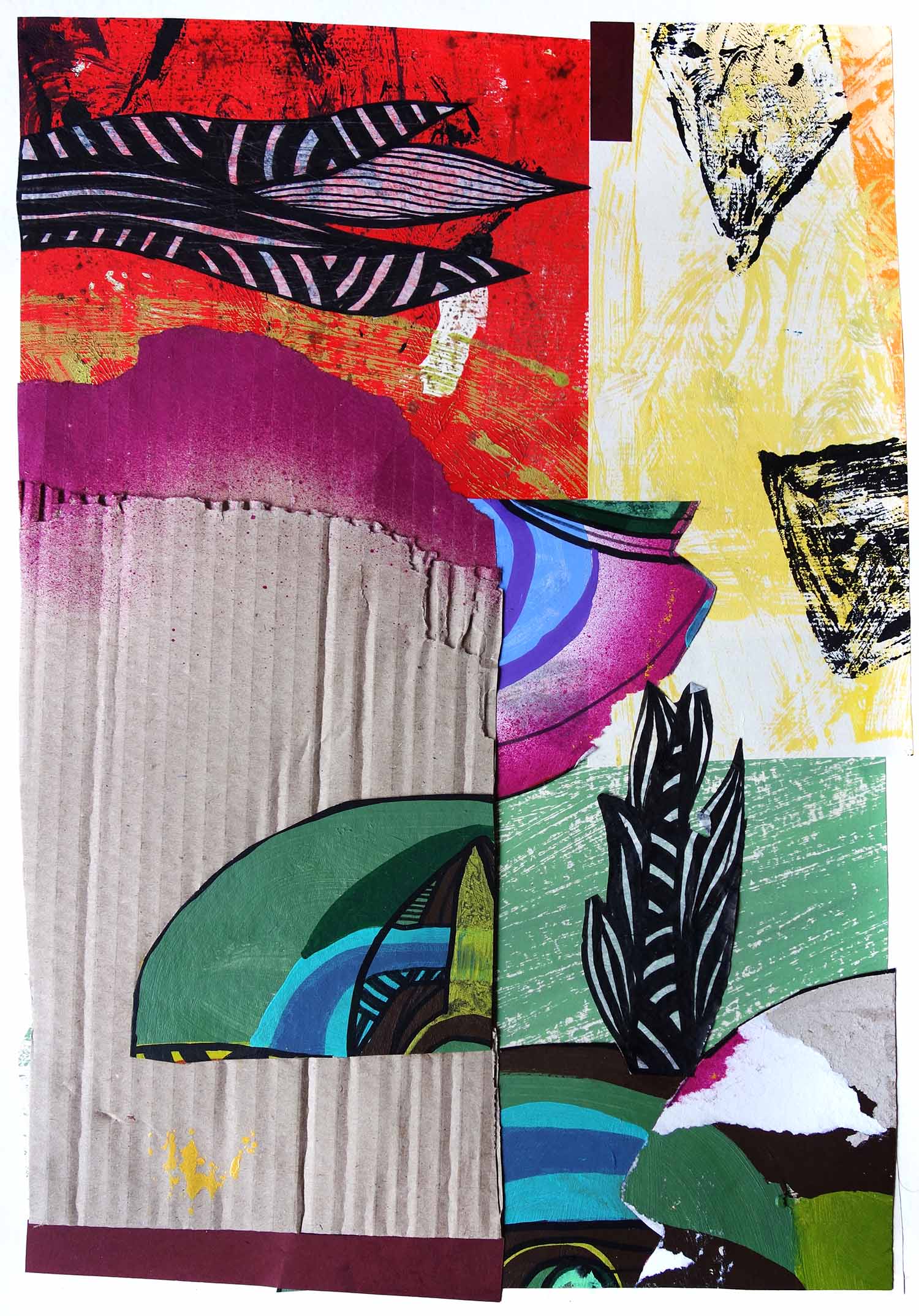 Paysage Collage Eric Meyer Artworks