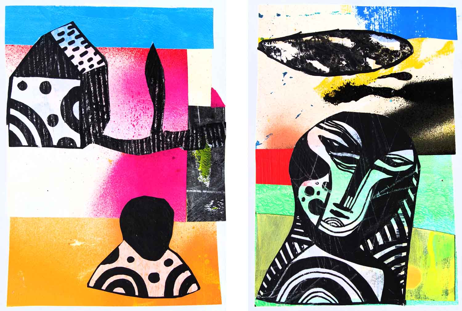Abstract Collage Eric Meyer Artworks