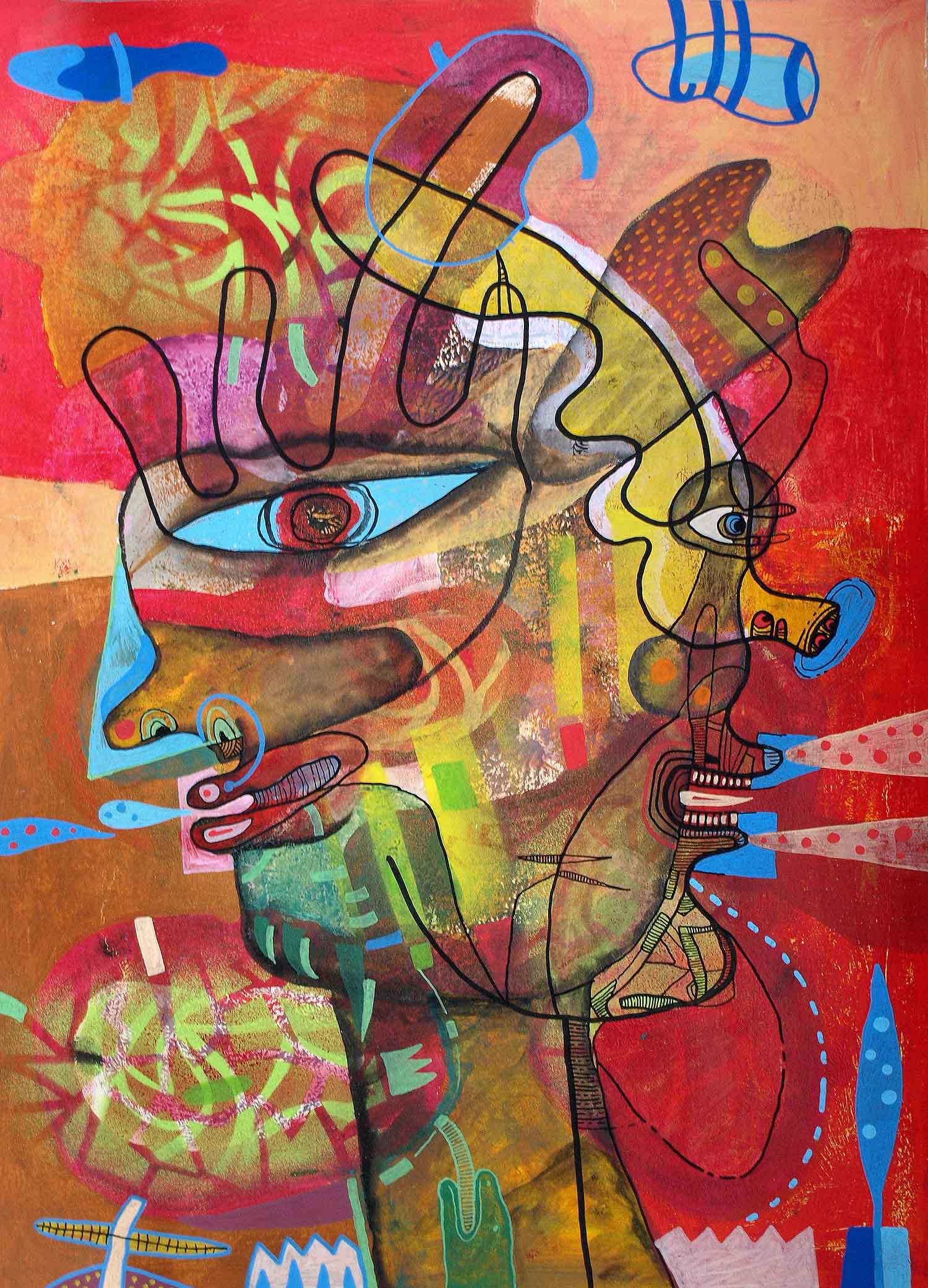 Peinture Papier Eric Meyer Artworks