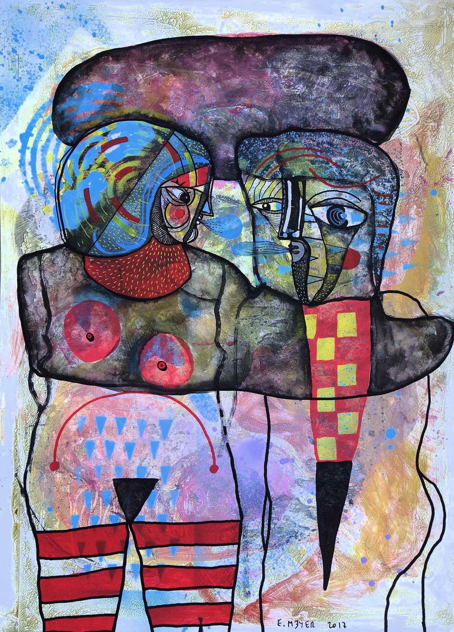 Peinture Papier Eric Meyer Artworks