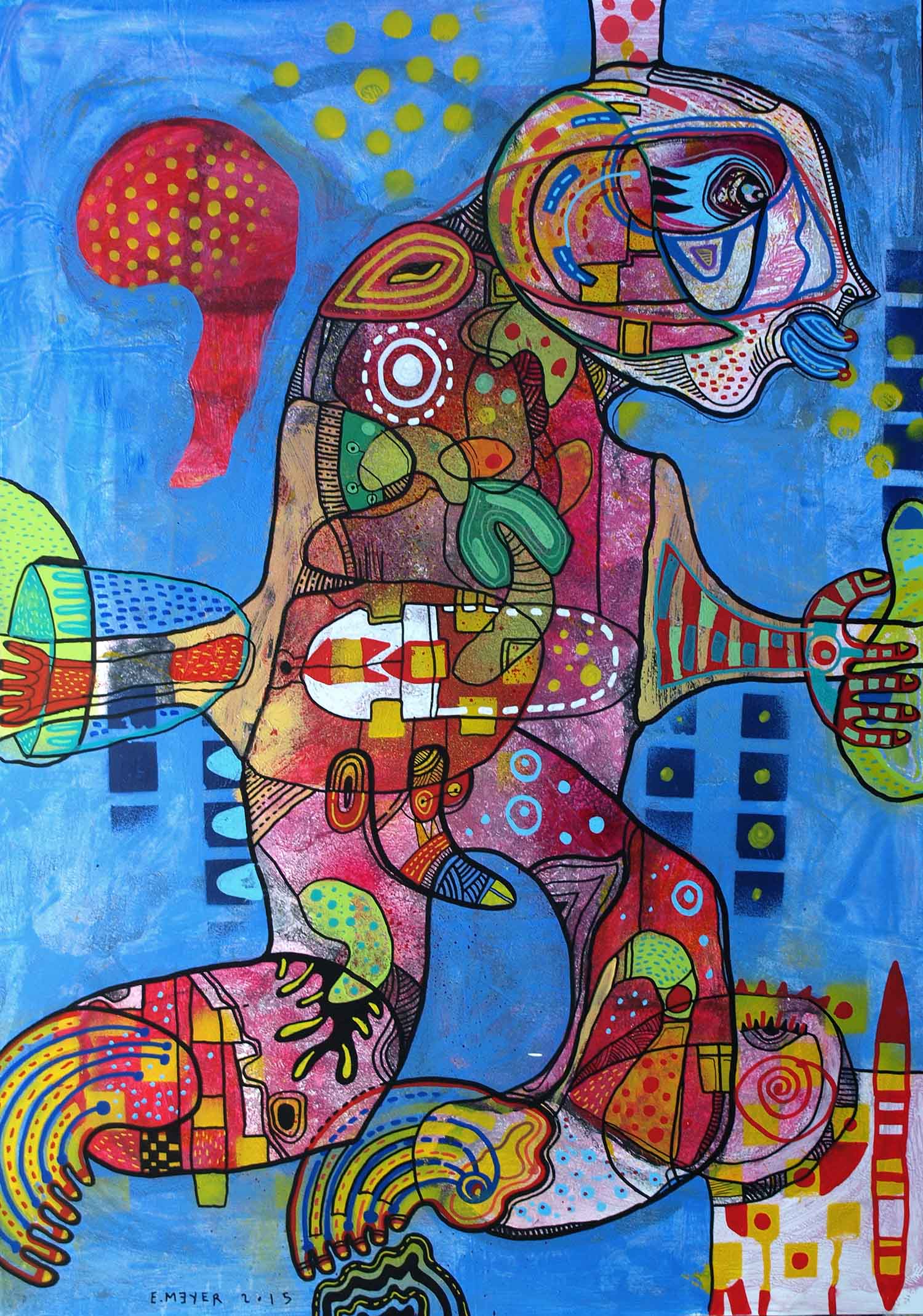 Peinture Papier Eric Meyer Artworks