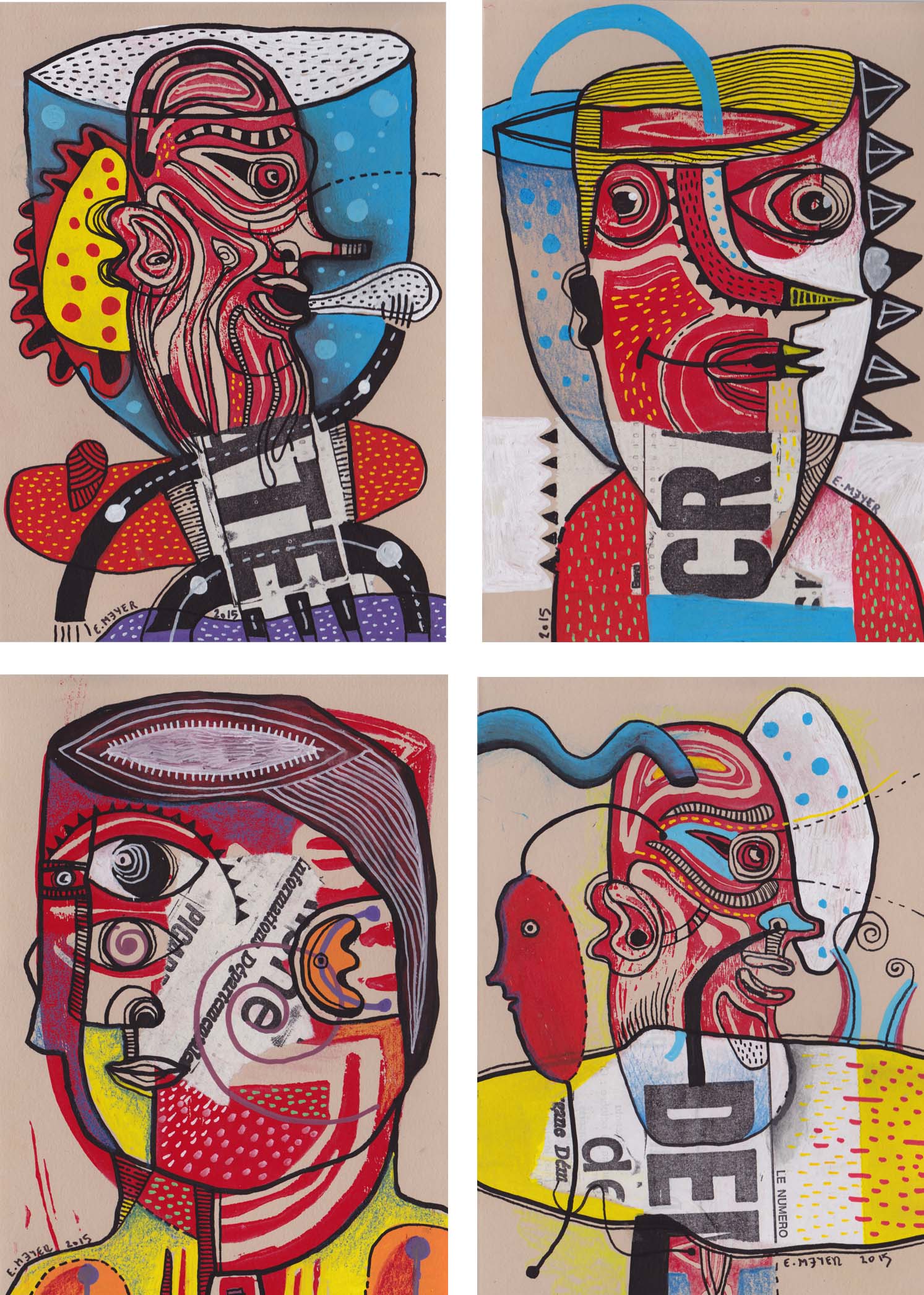 Peinture Papier Eric Meyer Artworks