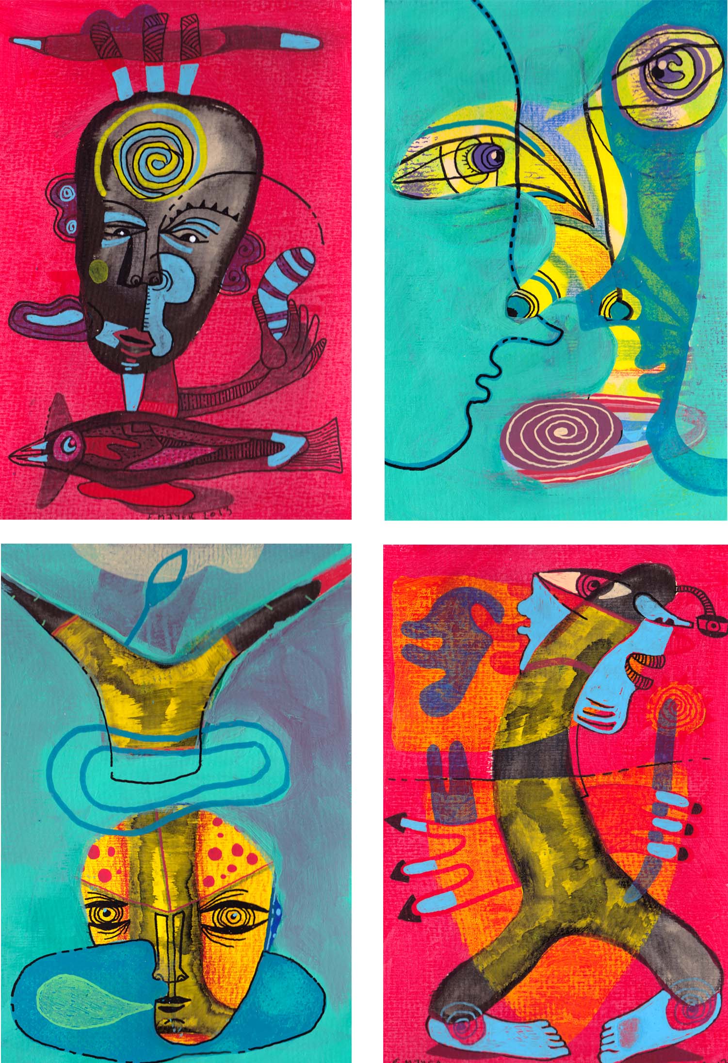 Peinture Papier Eric Meyer Artworks