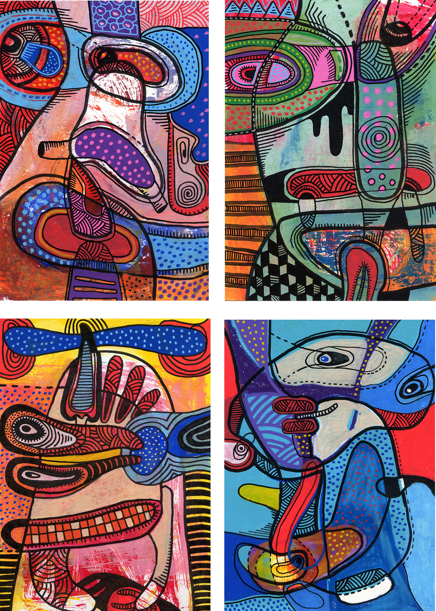 Peinture Papier Eric Meyer Artworks