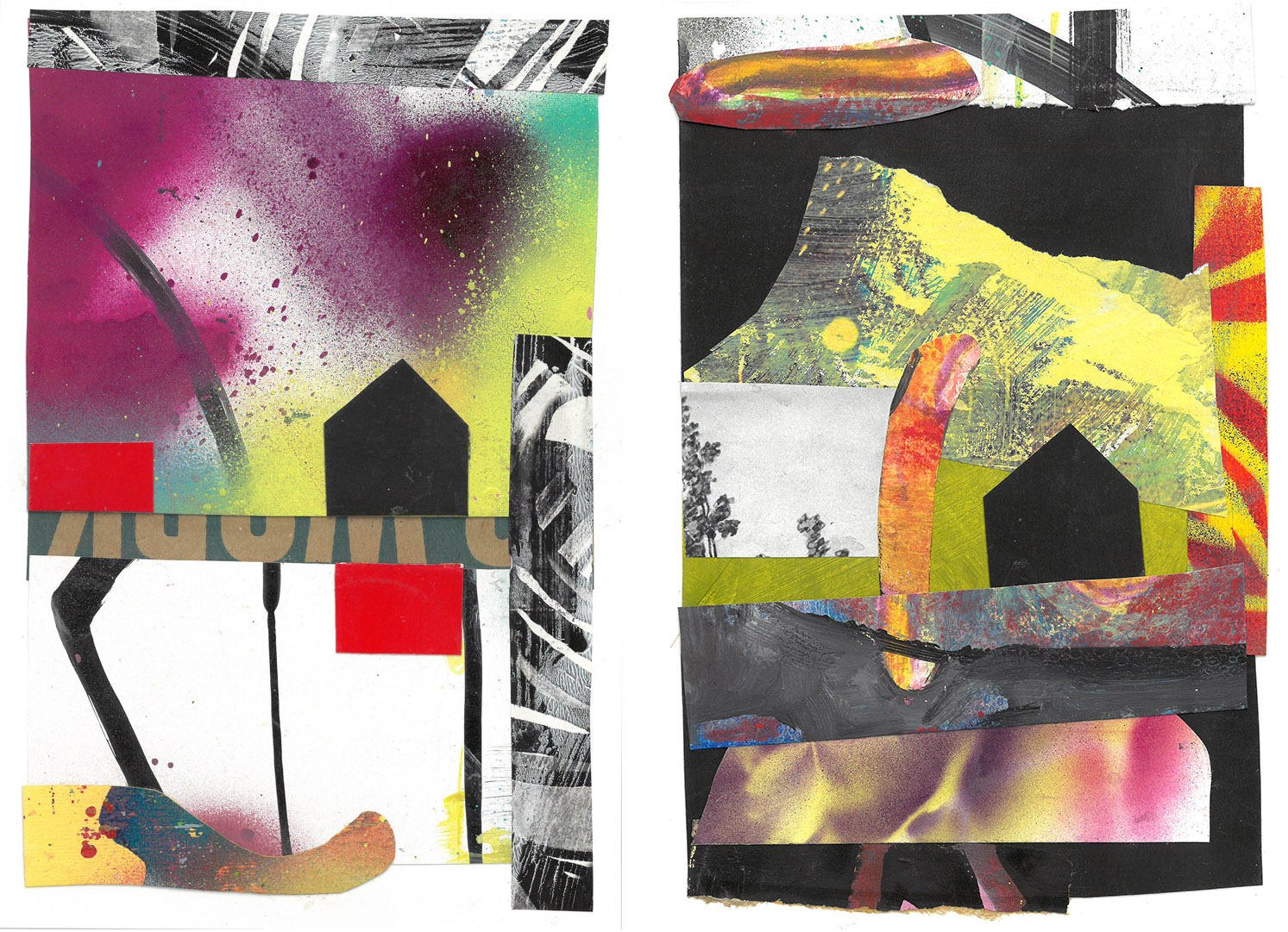 Paysage Collage Eric Meyer Artworks