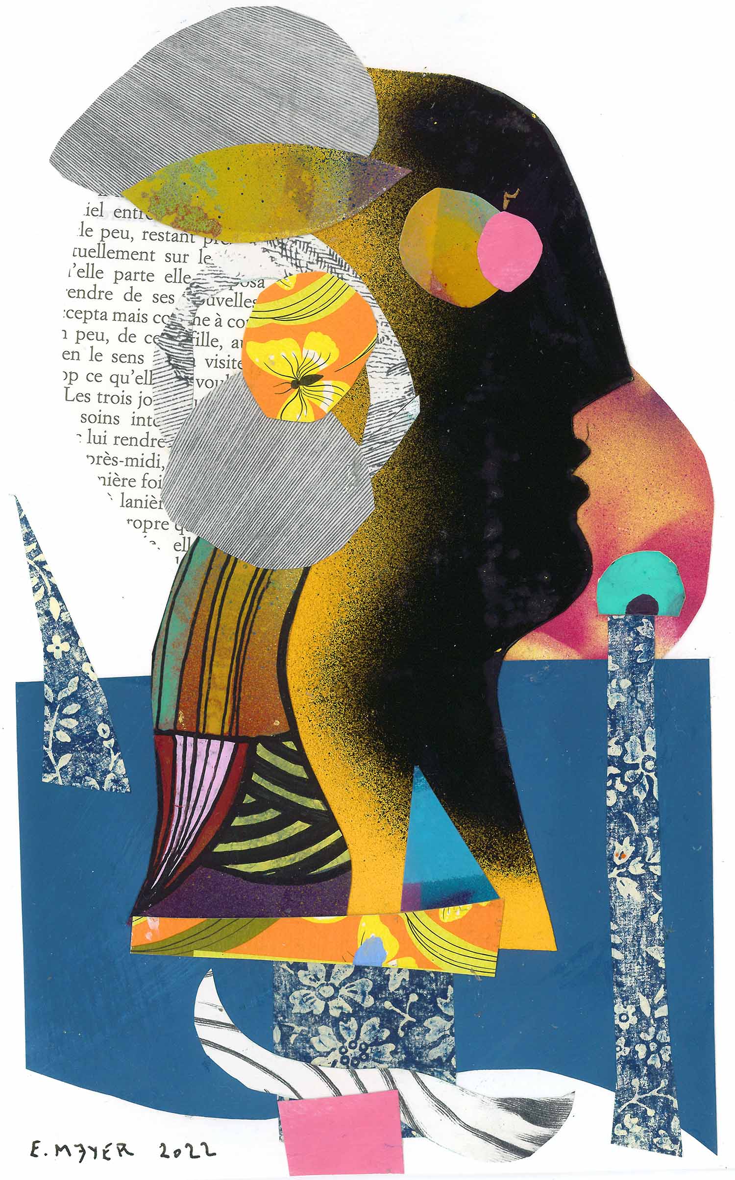 Paysage Collage Eric Meyer Artworks
