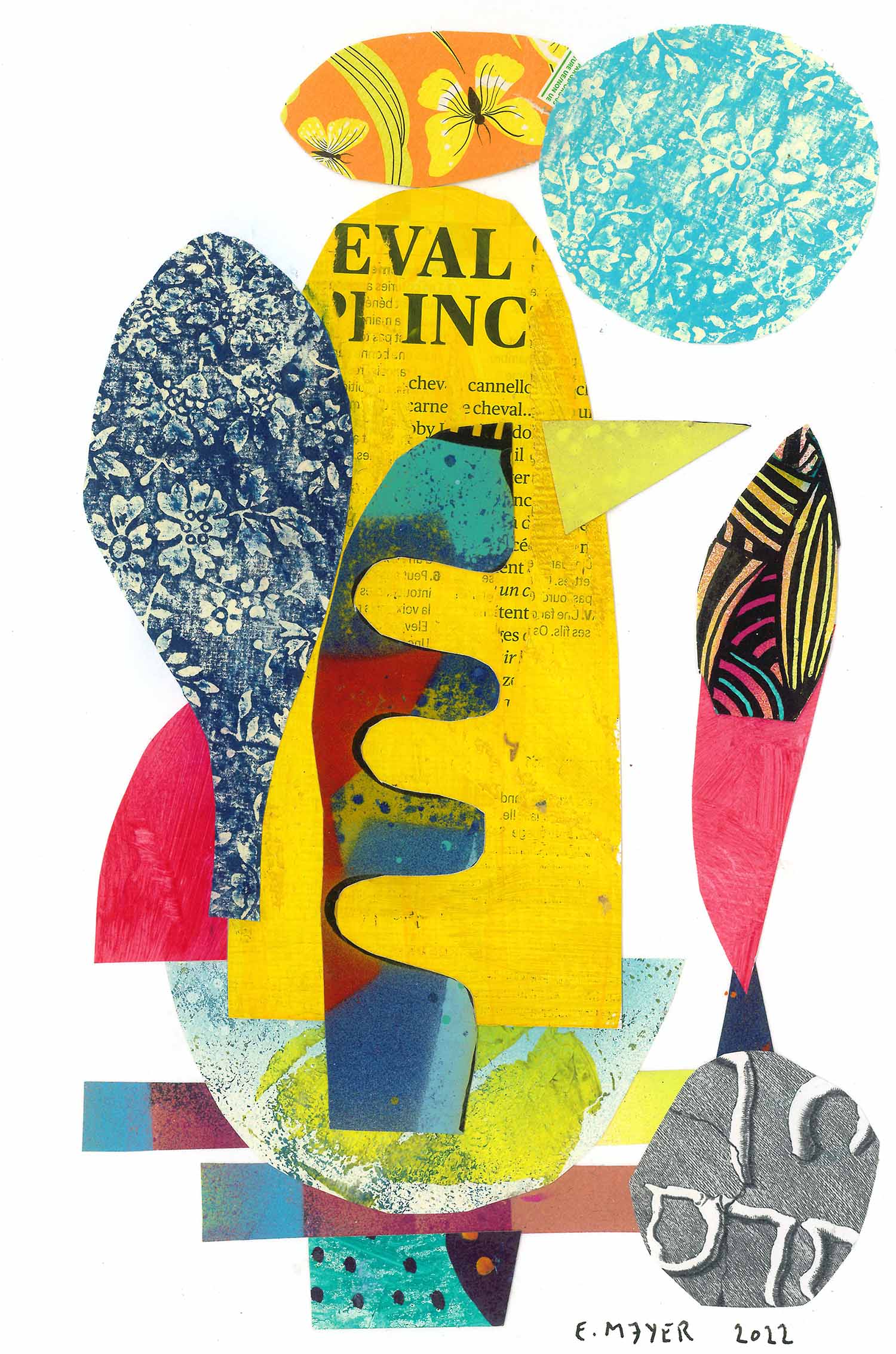 Paysage Collage Eric Meyer Artworks