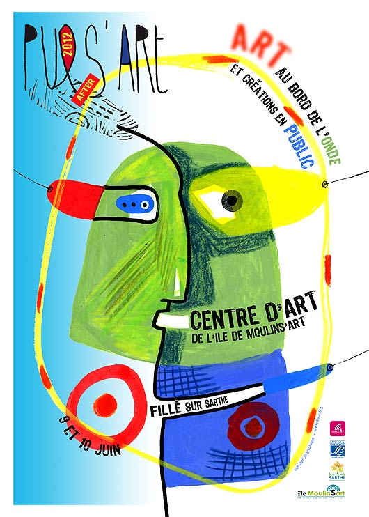 eric meyer, peinture, dessin, art, kuu, affiche, graphisme
