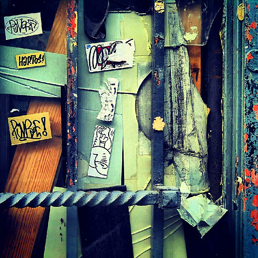 eric meyer, peinture, photographie, typographie, rue