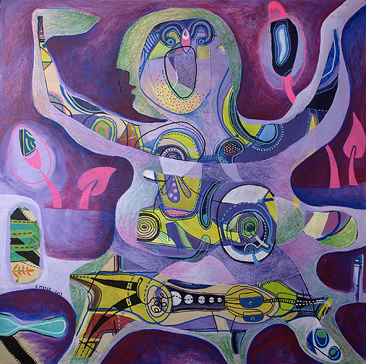 eric meyer,peinture,figuration,art contemporain,dessin contemporain,posca, neocolor