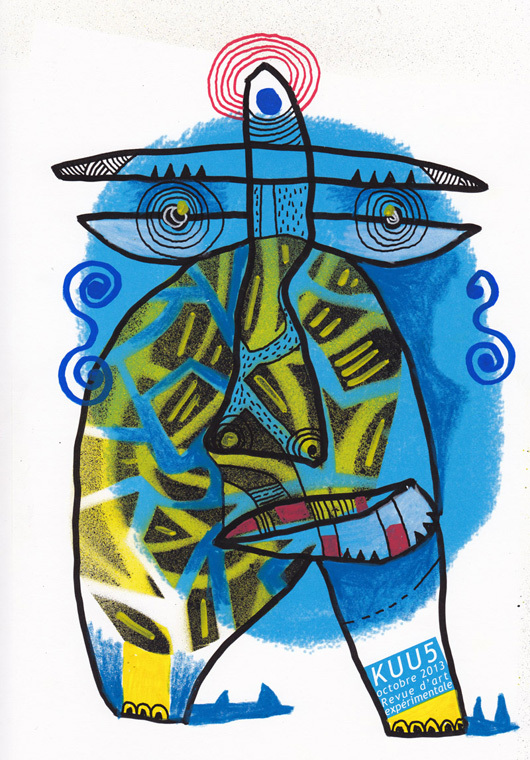dessin contemporain, figuration libre, KUU, eric meyer, ivan sigg, revue d'art, expérimentation, laboratoire