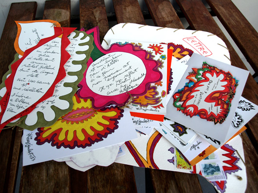 Thierry Lambert, art postal, mail art, poésie
